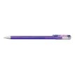 Pentel Hybrid Dual Metallic - Roller 2 effets de couleur - violet clair/rouge bleu