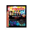 4006381547123-STABILO woody 3 in 1 ARTY - 6 Crayons de couleur - noir, jaune, turquoise, bleu d'outremer-P_405113589_1-0