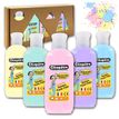 3134725015067-Cléopâtre NEFERTARI - Lot de 5 flacons de gouache - pastel - 5 x100ml-P_405113689_1-0