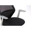 3701338802331-Fauteuil de bureau TIME - accoudoirs fixes gris clair - gris foncé-P_405113815_7-6