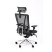 3701338802409-Fauteuil de bureau VASEAT - accoudoirs réglables - appui-tête intégré - noir-P_405113820_4-3
