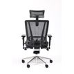 3701338802409-Fauteuil de bureau VASEAT - accoudoirs réglables - appui-tête intégré - noir-P_405113820_5-4