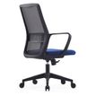 3701338802164-Fauteuil de bureau ZIGY - accoudoirs fixes - bleu-P_405113823_3-2