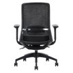 3701338802416-Fauteuil de bureau POLAR - accoudoirs réglables - appuie-tête en option - noir-P_405113825_4-3