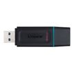 740617309829-Kingston DataTraveler Exode - Clé USB - 64 Go - USB 3.2 Gen 1 - noir et bleu sarcelle-P_405113889_2-0
