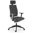 3660916019137-Fauteuil de bureau NOVA - accoudoirs 3D - têtière intégrée - dossier en tissu - noir-P_405113970_2-1