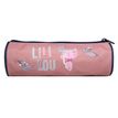 3666311001982-Trousse ronde Lililou - 1 compartiment - rose - Bagtrotter-P_405114011_1-0