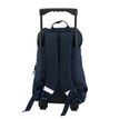 3666311001715-Sac à dos à roulettes Cybel - 1 compartiment - bleu marine et doré - Bagtrotter-P_405114037_3-2