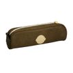 3173749246231-Trousse Velvet ovale velours - 1 compartiment - kaki - Carpentras-P_405114194_1-0