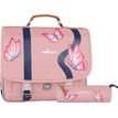 3662498003436-Cartable Ooban's Butterfly - 38 cm - 2 compartiments - rose - Oberthur-P_405114288_1-0