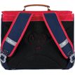 3662498003627-Cartable Ooban's Aviation - 35 cm - 2 compartiments - rouge et bleu marine - Oberthur-P_405114306_4-3