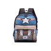8445118024265-Captain America - Sac à dos avec port USB intégré - 1 compartiment - Karactermania-P_405114475_3-2