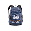 8445118022377-Mickey Mouse - Sac à dos bleu foncé - 2 compartiments - 44 cm - Karactermania-P_405114487_3-2