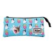 8445118025040-Oh My Pop! Angry Cat - Trousse 3 compartiments - turquoise - Karactermania-P_405114529_1-0