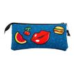 8445118025163-Oh My Pop! Patches -  Trousse 3 compartiments - bleu foncé - Karactermania-P_405114530_4-3