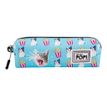 8445118025033-Oh My Pop! Angry Cat - Trousse carrée 1 compartiment - turquoise - Karactermania-P_405114554_1-0