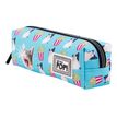 8445118025033-Oh My Pop! Angry Cat - Trousse carrée 1 compartiment - turquoise - Karactermania-P_405114554_2-1