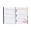 8445641000859-Agenda à spirale Mr Wonderful - 1 semaine sur 2 pages - 12 x 17 cm - Oberthur-P_405114664_17-1