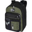 3664447122472-Sac à dos Kaporal - 3 compartiments - noir et kaki - Oberthur-P_405114725_1-0