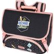 3664447122304-Cartable Mr Wonderful 38 cm - 2 compartiments - gris chiné et corail - Oberthur-P_405114776_1-0