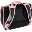 3664447122304-Cartable Mr Wonderful 38 cm - 2 compartiments - gris chiné et corail - Oberthur-P_405114776_2-1