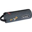 3664447122878-Trousse ronde Von Dutch - 1 compartiment - gris chiné - Oberthur-P_405114838_1-0