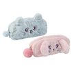 3135258903074-Trousse rectangulaire Cuddle - 1 compartiment - 2 modèles disponibles :  chat ou lapin - -P_405114899_1-0
