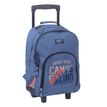3661507322452-Sac à dos à roulettes Camps Beard Wolf - 2 compartiments - bleu - Kid'Abord-P_405115126_1-0