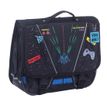 3661507023564-Cartable KIP Game Over 38 cm - 2 compartiments - noir - Kid'Abord-P_405115165_1-0