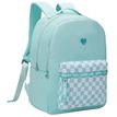 5600446634538-Sac à dos Miss Lemonade Checkboard - 2 compartiments - bleu menthe - Kid'Abord-P_405115175_1-0