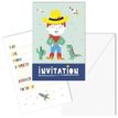3329682020647-Clairefontaine Héros De Mon Enfance - 6 cartes d'invitation - 10,5 x 18 cm - bleu-P_405115496_2-1