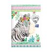 Agenda Oxford Boho Chic - 1 jour par page - 12 x 18 cm - zèbre - Hamelin