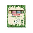 4004764917723-Edding - Set de 4 Surligneurs EcoLine en Plastique recyclé e-24 Assortis - Pointe Biseau-P_405117158_17-8