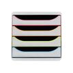 9002493424999-Exacompta Black Office BigBox - Module de classement 4 tiroirs - blanc/arlequin-P_405118140_1-0