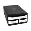9002493424913-Exacompta Glossy - Module de classement 3 tiroirs - noir/blanc-P_405118149_1-0