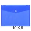 3130632564223-Exacompta - 10 Packs de 5 Pochettes perforées à scratch - A4 - bleu translucide-P_405118363_1-0