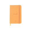 Agenda Rhodiatime - 1 semaine sur 2 pages à l'horizontale - 10 x 15 cm - orange - Rhodia