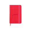 Agenda Rhodiatime - 1 semaine sur 2 pages à l'horizontale - 10 x 15 cm - coquelicot - Rhodia