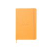 Agenda Rhodiatime - 1 semaine sur 2 pages à l'horizontale - 14,8 x 21 cm - orange - Rhodia