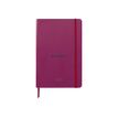 Agenda Rhodiatime - 1 semaine sur 2 pages à l'horizontale - 14,8 x 21 cm - lie de vin - Rhodia