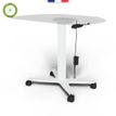 3760350282231-Bureau ELLIOT L100 - pieds blanc - plateau imitation chêne-P_405119093_3-2