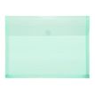 4250037421118-FolderSys - Pochette velcro - pour A4 - pour 250 feuilles - vert transparent-P_405119323_1-0