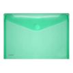 4250037409475-FolderSys - Pochette velcro - pour A4 - pour 100 feuilles - vert transparent-P_405119326_1-0