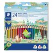 4007817037225-STAEDTLER Noris Design Journey - 24 Crayons de couleur - couleurs brillantes assorties-P_405119505_1-0