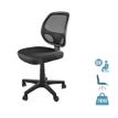 -Fauteuil de bureau OLIVIA - sans accoudoirs - noir-P_405119528_1-0