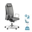 3660916042456-Fauteuil de bureau BOP - accoudoirs fixes - appui-tête - cuir noir-P_405119676_1-0