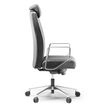 3660916042456-Fauteuil de bureau BOP - accoudoirs fixes - appui-tête - cuir noir-P_405119676_4-3
