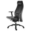 3660916008926-Fauteuil de bureau GOXOA - accoudoirs réglables - appui-tête intégré - cuir noir-P_405119679_2-1