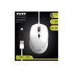 3567049007126-PORT DESIGNS - Souris filaire - silencieuse - blanc-P_405119993_1-3