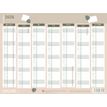 3147280240928-Lecas Brut - Calendrier 7 mois par face - 32 x 42 cm--0